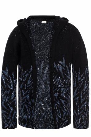 Hooded cardigan, zdjęcie 1 Hooded cardigan od Saint Laurent